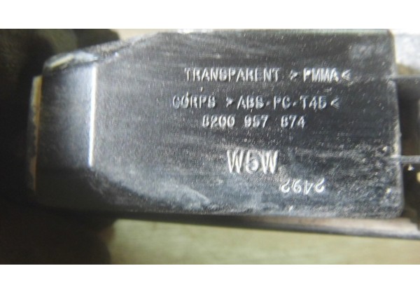 Ліхтар підсвітки номерного знака Renault Sandero 2, Logan 2, 8200957874